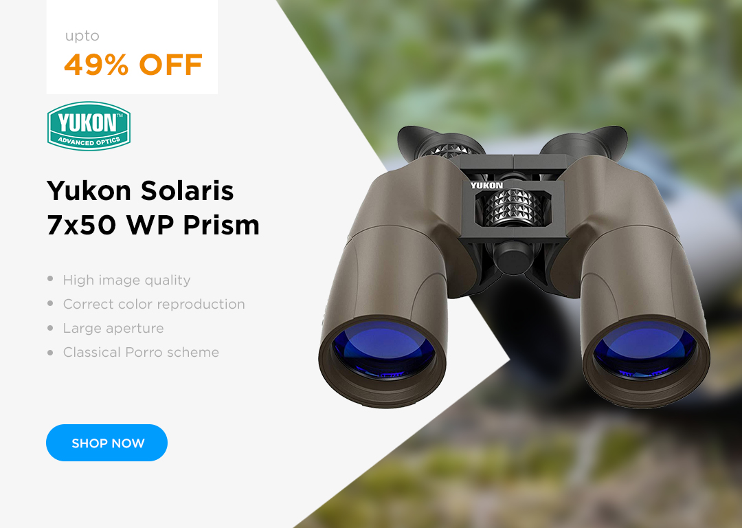 Yukon Solaris 7x50 WP Prism Binocular